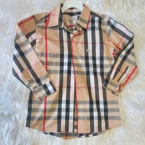 Burberry shirt for kids